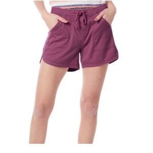 Womens Pull On Solid Shorts